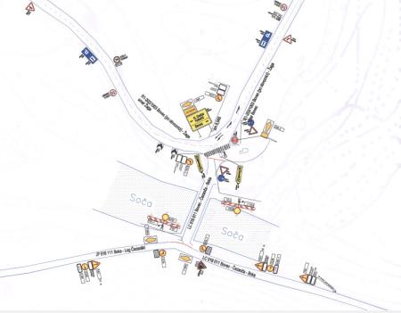 POPOLNA ZAPORA MOSTU LOG ČEZSOŠKI1